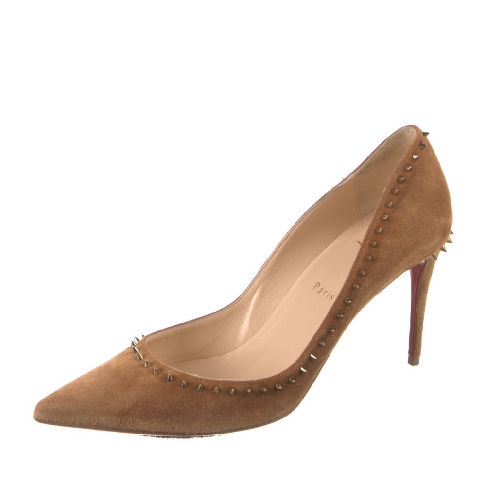 Brown Studded Christian Louboutin